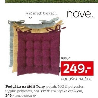 PODUŠKA NA ŽIDLI