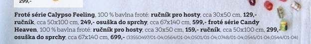 RUČNÍK PRO HOSTY