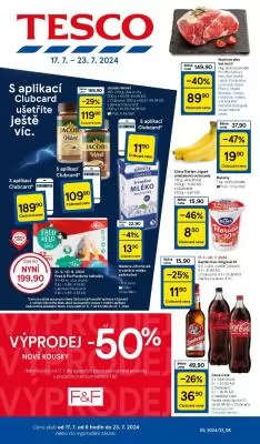 akční leták Tesco 17.7.2024-23.7.2024