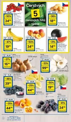 akční leták Tesco 17.7.2024-23.7.2024