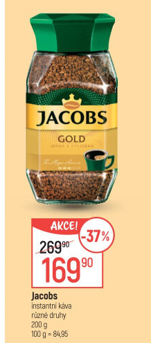Instantní káva Jacobs Gold
