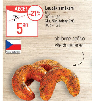 Loupák s mákem