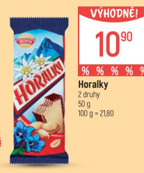 Oplatky Horalky Sedita