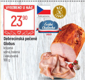 Pečeně debrecínská Globus