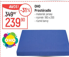Prostěradlo OHO