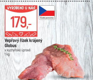 Řízky vepřové Globus