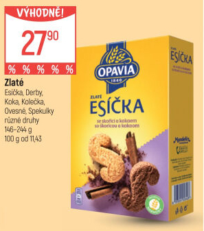 Sušenky Esíčka Zlaté Opavia