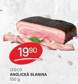 Anglická slanina LE&amp