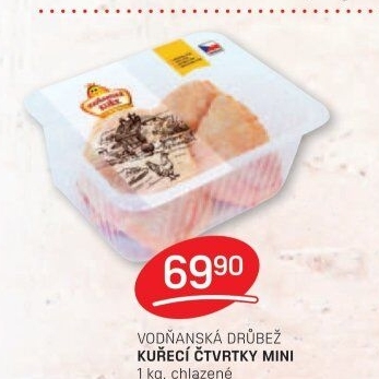Kuřecí čtvrtky Vodňanské kuře