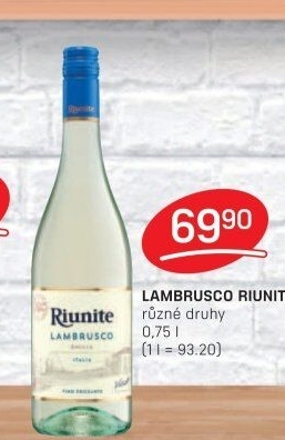 Lambrusco Riunite