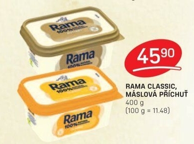 Margarín Classic Rama