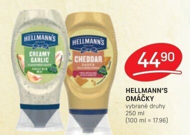 Omáčky Hellmann'