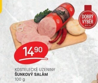 Salám šunkový Dobrý výběr