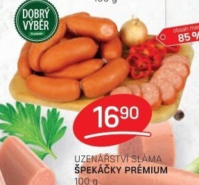 Špekáčky premium Dobrý Výběr