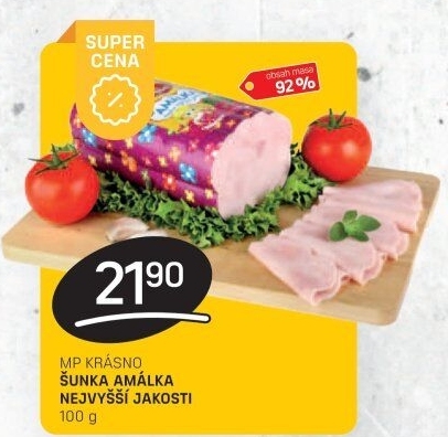 Šunka Amálka nejvyšší jakosti Krásno