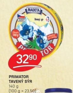 Sýr tavený Primátor Madeta