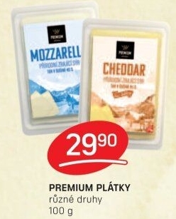 Sýry Premium Bohušovická mlékárna