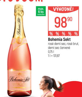 Bohemia Sekt Demi Sec Rosé
