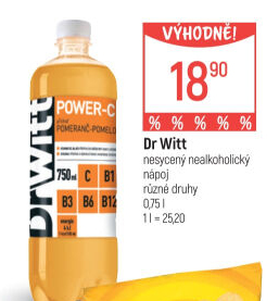 Minerální nápoj Dr. Witt