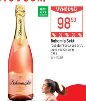 Bohemia Sekt Demi Sec Rosé