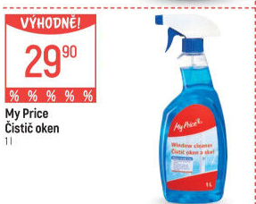 Čistič oken My Price