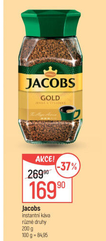 Instantní káva Jacobs Gold