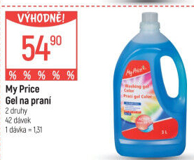 Prací gel My Price
