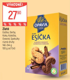Sušenky Esíčka Zlaté Opavia