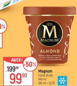 Zmrzlina v kelímku Magnum Algida