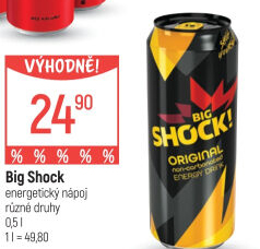 Energetický nápoj Big Shock
