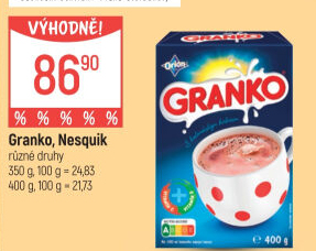 Instantní kakao Granko Orion