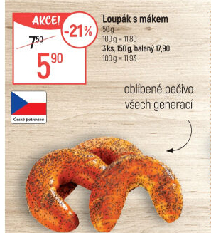 Loupák s mákem