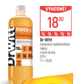 Minerální nápoj Dr. Witt
