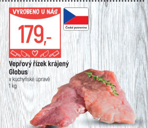 Řízky vepřové Globus