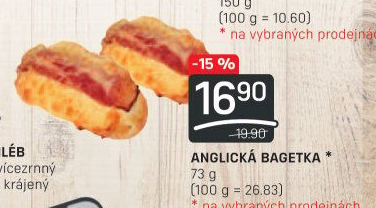 Anglická bageta