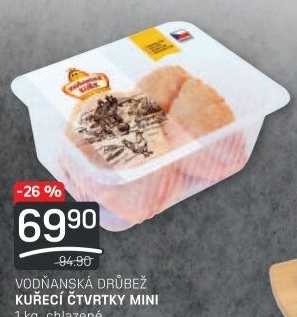 Kuřecí čtvrtky Vodňanské kuře