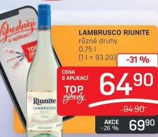 Lambrusco Riunite