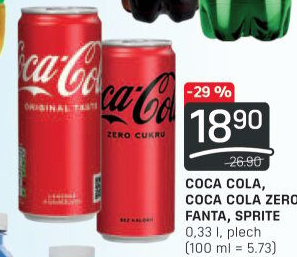 Limonáda Coca Cola