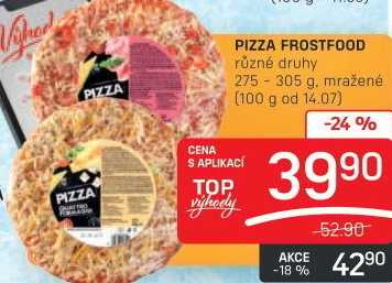 Pizza mražená Frostfood