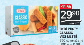 Rybí prsty mražené Vici