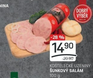 Salám šunkový Dobrý výběr