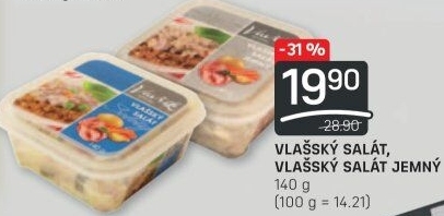 Salát vlašský Lahůdky Vavřík