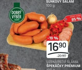 Špekáčky premium Dobrý Výběr