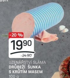 Šunka drůbeží s krůtím masem Sláma