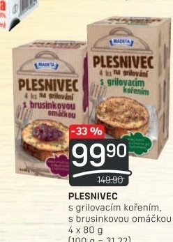 Sýr Plesnivec na gril Madeta