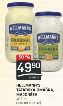 Tatarská omáčka Hellmann'