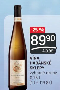 Vína Habánské sklepy