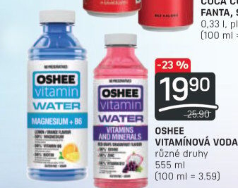 Voda vitamínová Oshee