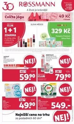 akční leták ROSSMANN drogerie 17.7.2024-30.7.2024