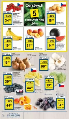 akční leták Tesco 17.7.2024-23.7.2024